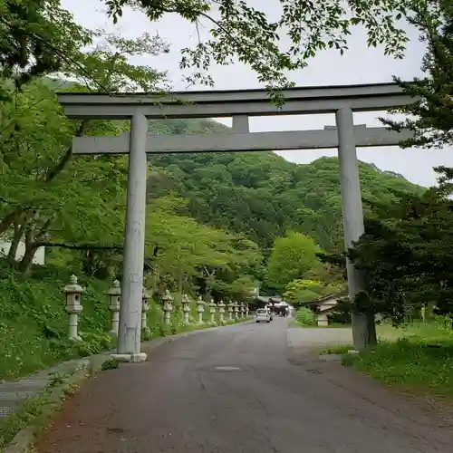 函館八幡宮の鳥居