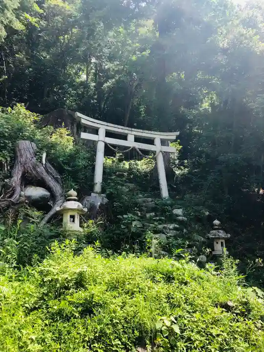 観音正寺の鳥居