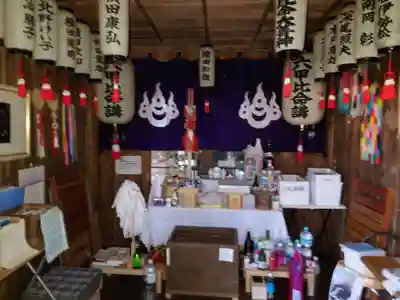 六甲比命大善神社の本殿・本堂
