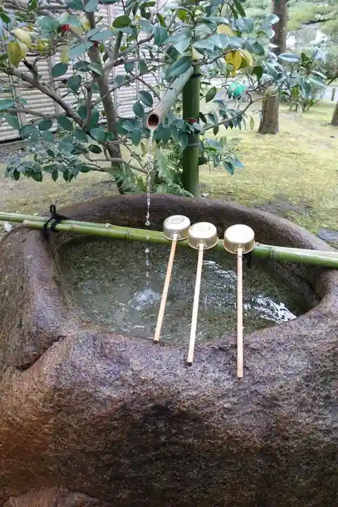 平等院の手水舎