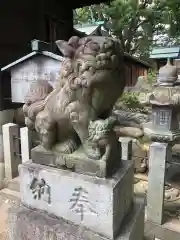 羊神社の狛犬