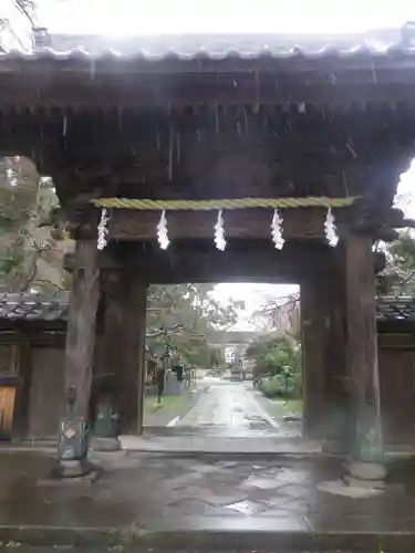 長勝寺の山門・神門