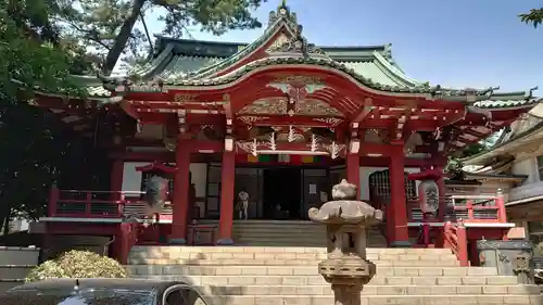 法華経寺の本殿・本堂