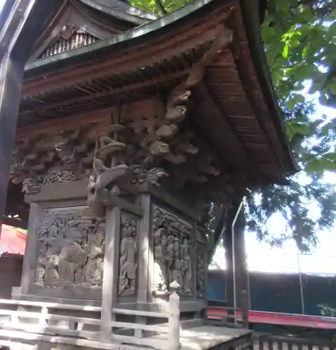 初鹿野諏訪神社の本殿