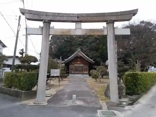 稲荷神社の鳥居