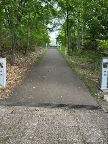 鷹栖神社の景色