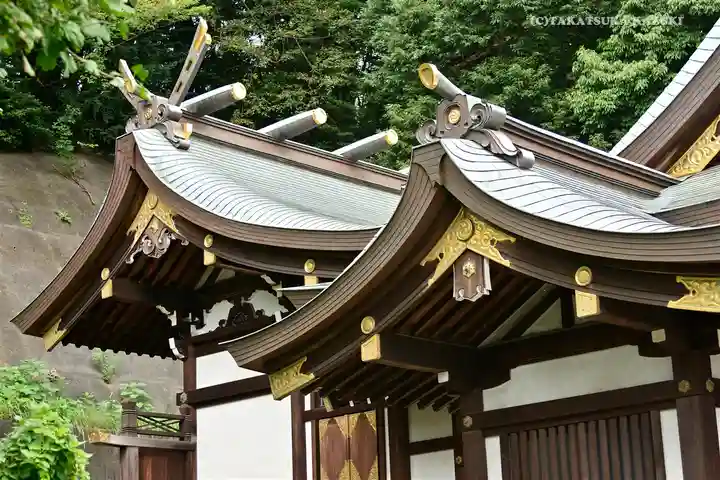 長津田王子神社の本殿・本堂