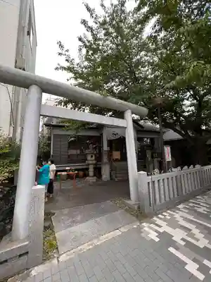 堀切天祖神社の鳥居