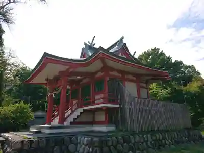 諏訪神社の本殿・本堂