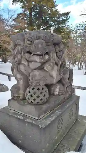 菜洗神社の狛犬