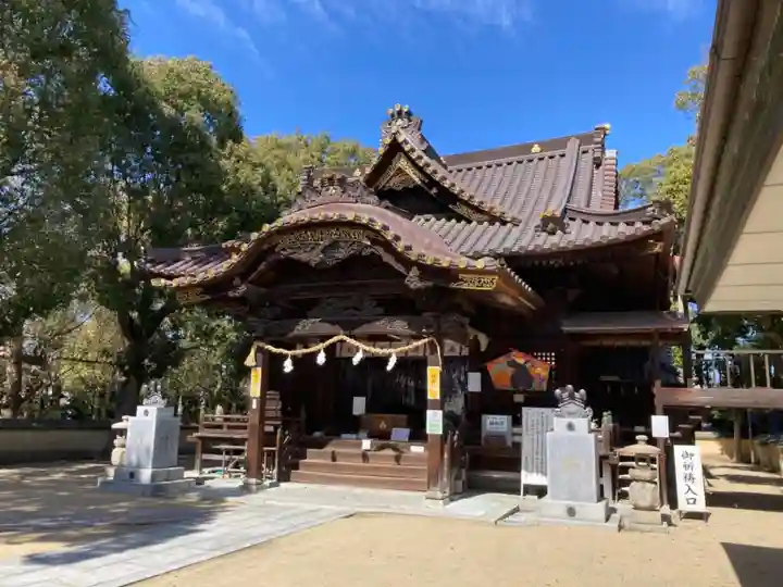 三津厳島神社の本殿・本堂