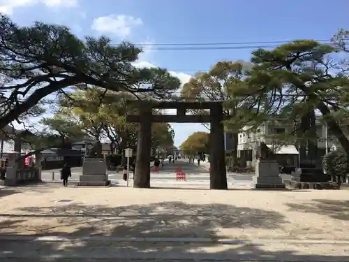 筥崎宮の鳥居