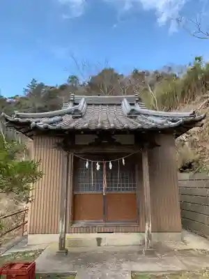 谷八幡宮の本殿・本堂