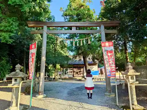 子守神社の鳥居