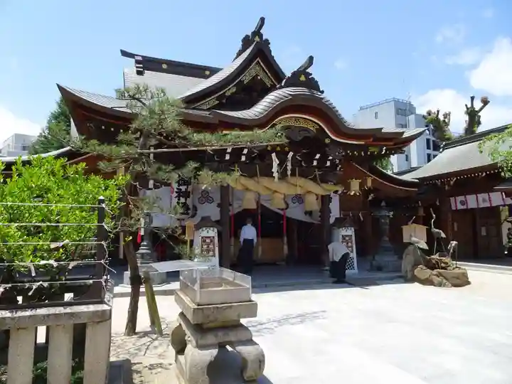 櫛田神社の本殿・本堂