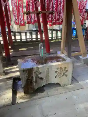 冨士八幡社の手水舎