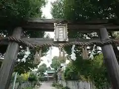 中井神社の鳥居
