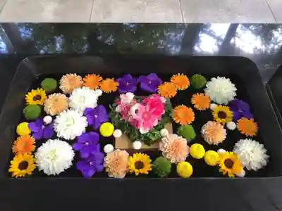 月寒神社の手水舎