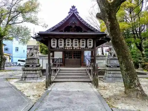 白山神社の本殿・本堂
