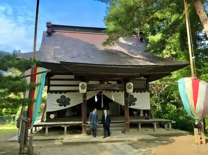 蚊里田八幡宮(長野県)