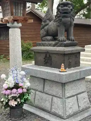 札幌諏訪神社の狛犬