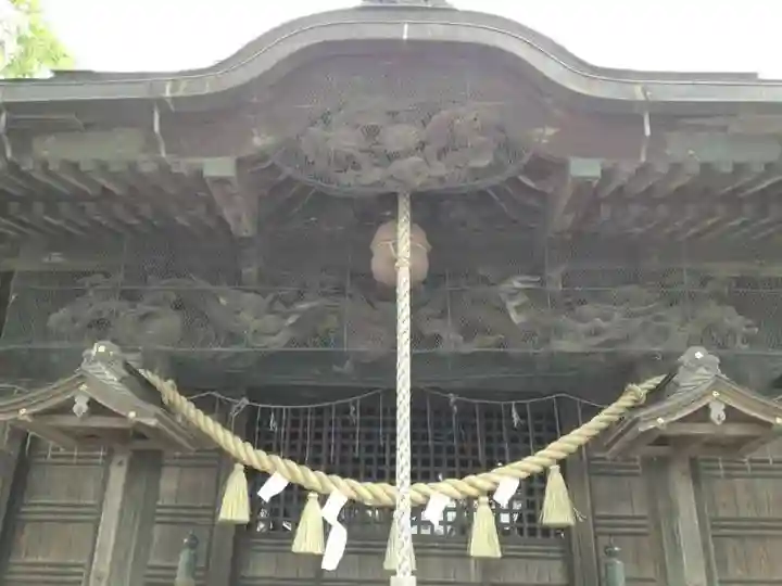 大桑神社の本殿・本堂