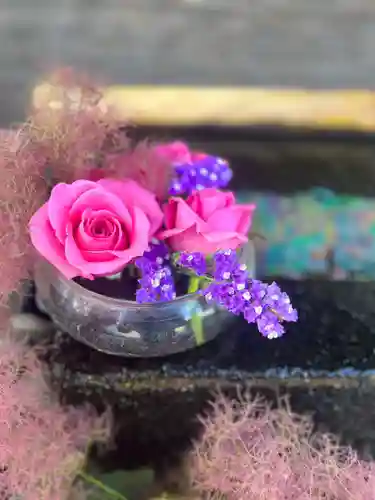 上尾御嶽神社の手水舎