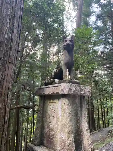 三峯神社の狛犬