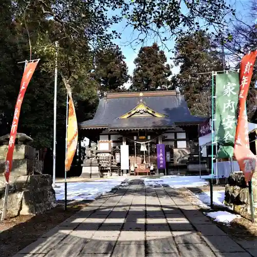 鏡石鹿嶋神社 ＊安産・開運・勝利の神さま＊の本殿・本堂