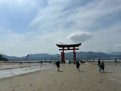 厳島神社の鳥居