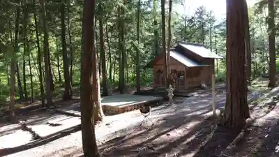 阿智神社前宮の本殿・本堂