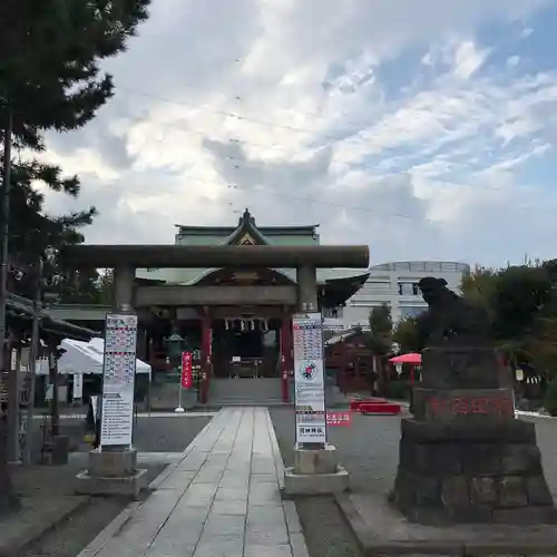 羽田神社の鳥居