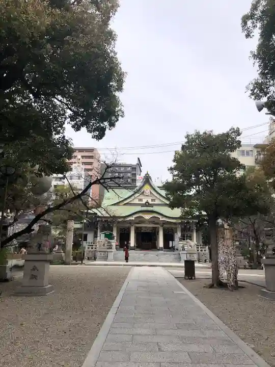 難波八阪神社の本殿・本堂