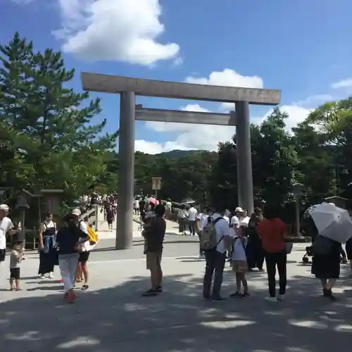 伊勢神宮外宮（豊受大神宮）の鳥居