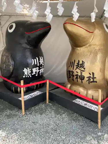 川越熊野神社の狛犬