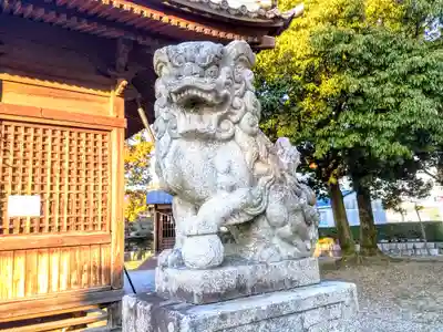八幡社(上井ケ谷八幡社)の狛犬