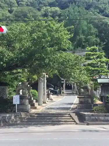 天別豊姫神社の景色