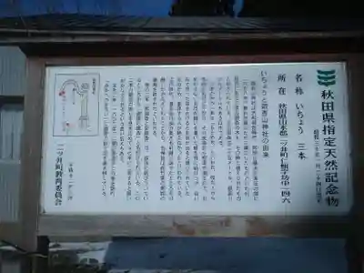 銀杏山神社の歴史
