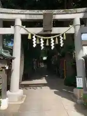 戸越八幡神社の鳥居