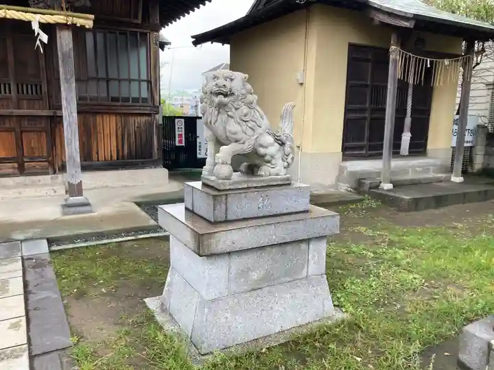 洲崎神社の狛犬