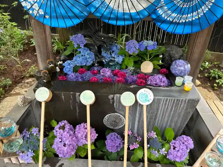 法輪寺の手水舎