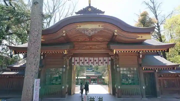 大國魂神社の山門・神門