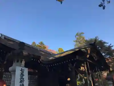 武田神社の本殿・本堂