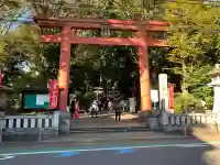 世田谷八幡宮の鳥居