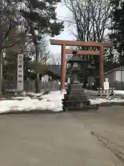 旭川神社の鳥居