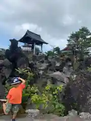 寛永寺別院浅間山観音堂の景色