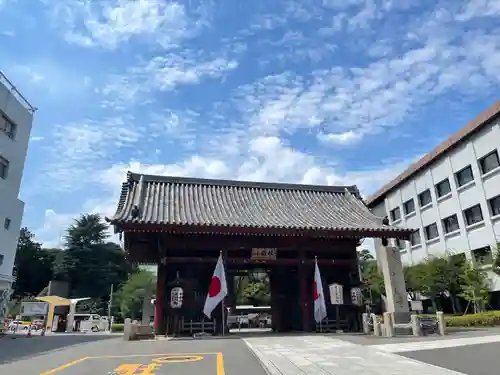 護国寺の山門・神門