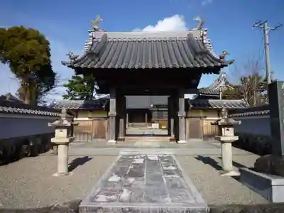 西導寺の山門・神門