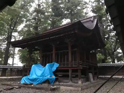 筑摩神社の本殿