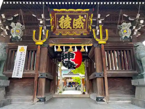 櫛田神社の山門